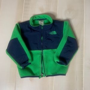 Boys north face fleece coat